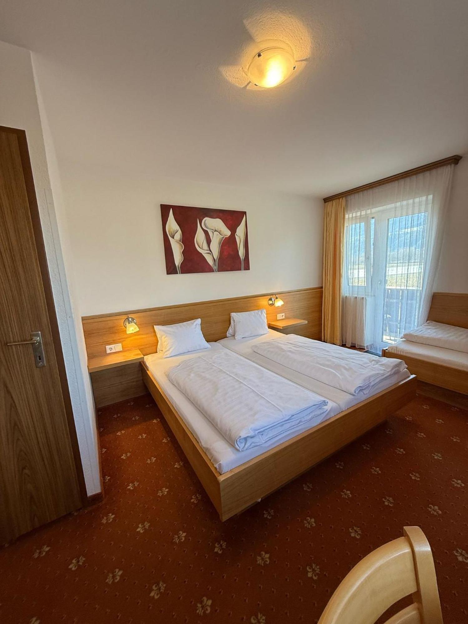 Pension Plattenhof Telfs Bagian luar foto